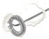 Cuisinox Electric Milk Frother, Handheld Stainless Steel Battery Powered Foam Maker for Coffee, Frappe, Latte