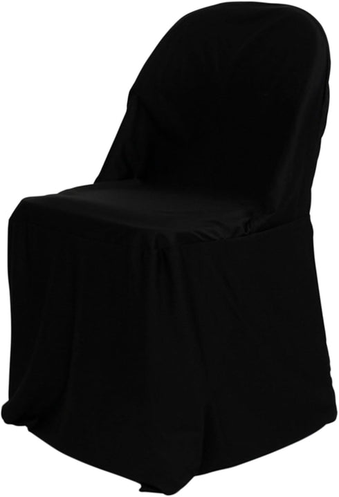1 Pack Black Premium Scuba Stretch Chair Cover