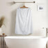 32 Inch 60 Inch SINLAND Women's Spa Wrap Microfiber Lightweight Knee Length Bath Body Wrap Shower Towel with Adjustable