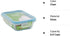 Snapware 6-Cup Total Solution Rectangle Food Storage Container, Glass
