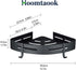 2-Tier Hoomtaook Adhesive Corner Shelf Bathroom Shower Caddy Organizer for Kitchen Toilet No Drilling Bathroom Corner