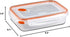 STERILITE 3211106 RectFood Container, 5.8C, 1 EA, Plastic