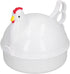 Heat Resistant Microwave Eggs Boiler - Egg Cooker for 4 Eggs, Easy Rapid Eggs Cooker for Home Kitchen Breakfast