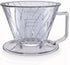 Hario Pegasus Flat Bottom Dripper, Size 02, Clear