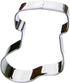 Christmas Stocking Cookie Cutter, Premium Food-Grade Stainless Steel, Dishwasher Safe