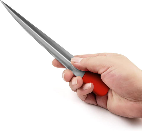 Wicker Weaving Tool, Stainless Steel with Non-Slip Silicone Handle Cover for Rattan Webbing Knitting and Prying