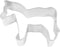 R&M Horse 4" Cookie Cutter, Durable Tinplated Steel