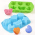 Newk Insects Silicone Candy Mold - 4 Packs 6-Cavity Animal Butterfly Moon Star 3D Bakeware Mold for Candies, Chocolate