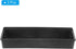 PATIKIL Plastic Design Bowl, 3 Pcs 11" Flower Arrangement Base for Decorating, Black