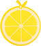 GUDEKIKL Fruit Shaped Plastic Cutting Board, Cartoon Lemon Pattern, 10.75x12.2in, Kitchen Chopping Board