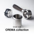 Crema Coffee Products 54mm Dosing Funnel, Compatible with 54mm Breville Portafilter, Durable Stainless Steel