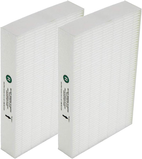 True HEPA Replacement Filter Compatible with Honeywell HEPA R Filter (HRF-R2), 2 Pack