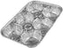 PARTY BARGAINS 6-Cup Aluminum Muffin Pans - 20 Pack, Standard Size Disposable Muffin Tin for Baking