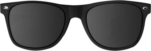 Super Z Outlet Plastic Vintage Retro Style Sunglasses, Classic Shades Eyewear Party Prop Favors (24 Pairs) (Black)