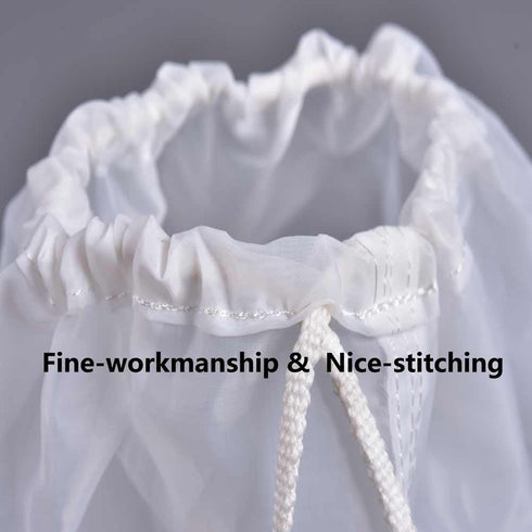 12"x18" Nylon Mesh Strainer Bags - 180 Micron for Almond Nut Milk, Greek Yogurt, Home Brewing