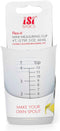 iSi North America Clear Mini Measuring Cup, Flexible Silicone, 2-Ounce