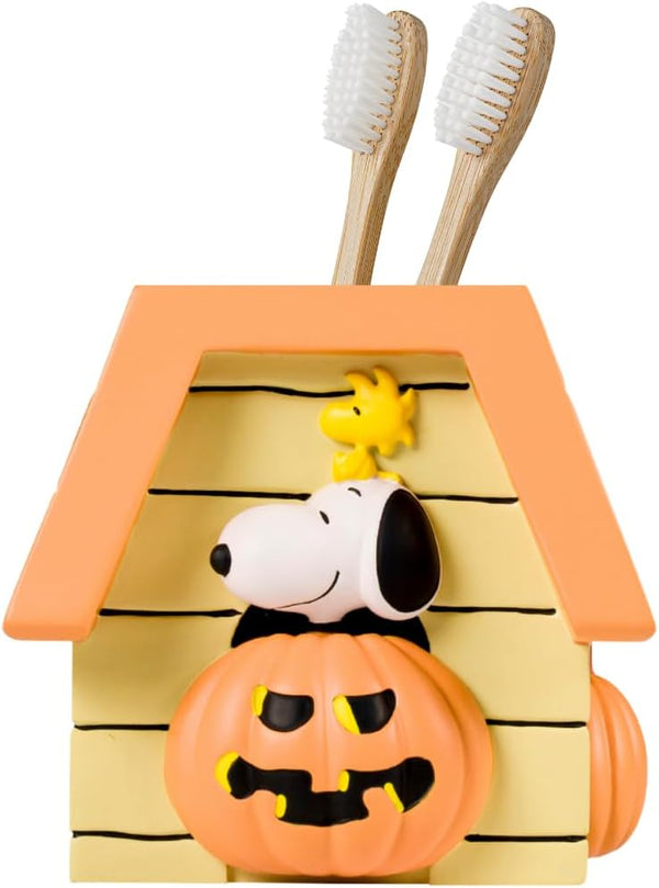 Peanuts Snoopy Toothbrush Holder - Makeup Brushes/Pens Tumbler, (Officially Licensed Product) by
