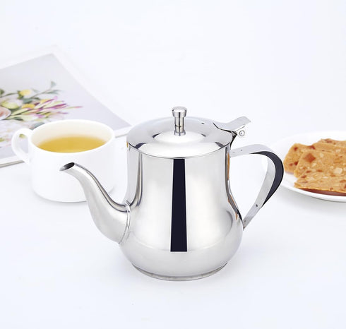 SANQIAHOME 570ml (20Oz) Stainless Steel Small Teapot