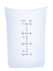 Silicone Flexible Measuring Cup, Clear, 1 Cup