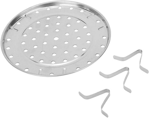 TOPINCN Stainless Steel Round Steamer - Silver (Large)
