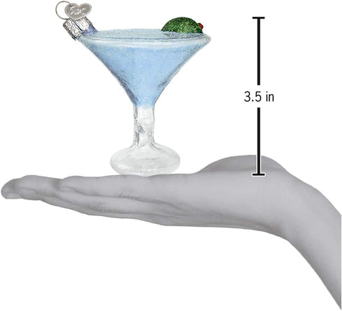 Old World Christmas Glass Blown Ornaments, Martini for Christmas Tree