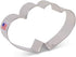 Double Heart Valentine's Cookie Cutter, 4.75" Made in USA by Ann Clark