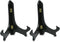 BANBERRY DESIGNS Black Wooden Easels, Premium Quality Folding Display Stand, 9" H, Set of 2