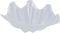 Winco PSBW-5W Shell Bowls, Medium, 5-Quart, Pearl White