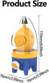 Egg Yolk Mixer with Pulling Rope, Egg Scrambl-er Shaker, Quick Golden Manual Egg Maker,Egg Homogenizer Manual Puller