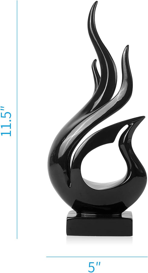 DreamsEden Home Decor Modern Sculpture, Resin Art Tabletop Shelf Decoration Accent Ornament for Living Room Entry Table