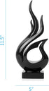 DreamsEden Home Decor Modern Sculpture, Resin Art Tabletop Shelf Decoration Accent Ornament for Living Room Entry Table