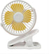 Mini Clip on Fan Battery Operated, 2500mAh 4 Inches Portable Fan for Outdoors, Baby Stroller, Car Seat