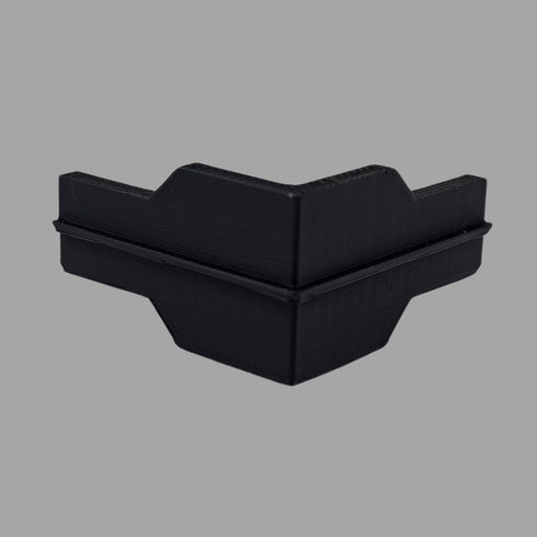 Whalen Post Insert Corner Connector for Shelving, Black Corner Connector for Costco Shelving Units