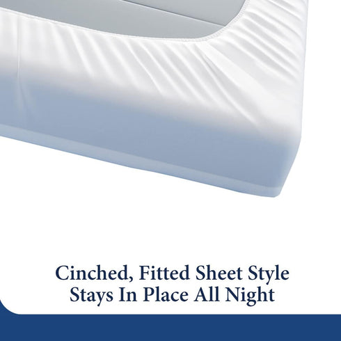 Cosy House Collection Luxury Mattress Protector - White King - Ultra Soft Comfort, Stays Cool & Quiet, Bamboo Blend