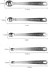 Teensery 5 Pcs Stainless Steel Mini Measuring Spoons for Home Kitchen Baking & Cooking
