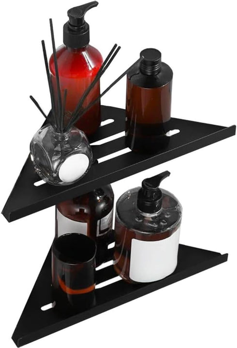 Biutimarden 2 Pack Corner Shower Shelves - 304 Stainless Steel Bathroom Shower Caddy