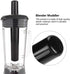 Blender Tamper Stick, Replacement Plunger Tool for Cooking Machine, Plastic Muddler for Blender Mixer 24cm