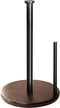 OBODING Wood Paper Towel Holder Countertop, Farmhouse Stand for Standard and Jumbo Size Paper Towels
