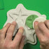 Flower Pro Calyx Trio Silicone Mold by Katy Sue Molds for Cake Decorating & Clay Crafts - Make Rose Calyx