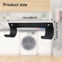 Ironing Board Hanger Wall Mount, Organizer Wall Rack for Laundry Rooms, Storage Rack Hanging Shelf Hanger (Black)