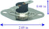 LONYE 9759242 Oven Thermostat Thermal Fuse Replacement for Whirlpool KitchenAid Oven WP9759242