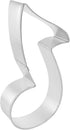 R&M Music Note Cookie Cutter, 5.5" Durable Tinplated Steel