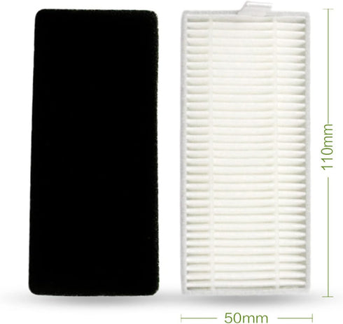 10PCS HEPA Filters Replacement Parts for Yeedi K600 K700, Ecovacs Deebot N79 N79s DN622 500 N79w Vacuum Cleaner