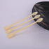 500 PCS Disposable Tiny Coffee Spoon, Beige Plastic Stir Cocktail Sticks, Mini Tea Stirrer