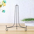 (2 Pack) Black Iron Display Stand, 12 Inch Easel for Photo Holder, Decorative Plates, Cookbooks, Tablets, Art