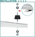 Air Conditioner Rubber Anti-Vibration Mounts Pad, Shock Absorbing Isolator for Mini Split Units