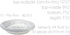 KitchenDance Disposable Aluminum Pie Pan - 11" Heavy Duty Nonstick Foil Pans for Baking and Cooking, 10 Pack