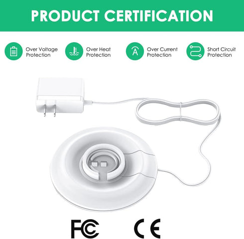 Replacement Charger for Cordless Handheld Vacuum Compatible with Black and Decker CHV1410L Dustbuster