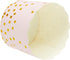 Sparkle and Bash 50 Pack Pink and Gold Cupcake Wrappers, Paper Baking Cups, Muffin Liners for Baby Shower