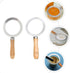 Cabilock 2Pcs Milk Cup Rim Stainless Steel Baking Cup Ring Cover for Milk Tea Coffee